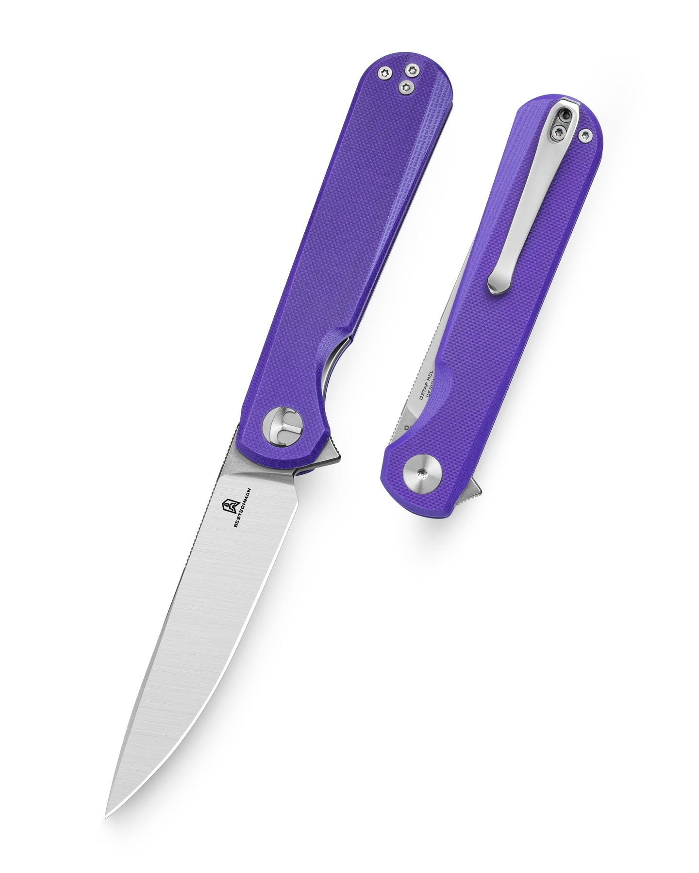 Bestechman Flick BMK13B D2 Steel Blade G10 Handle Liner Lock Folding Knife