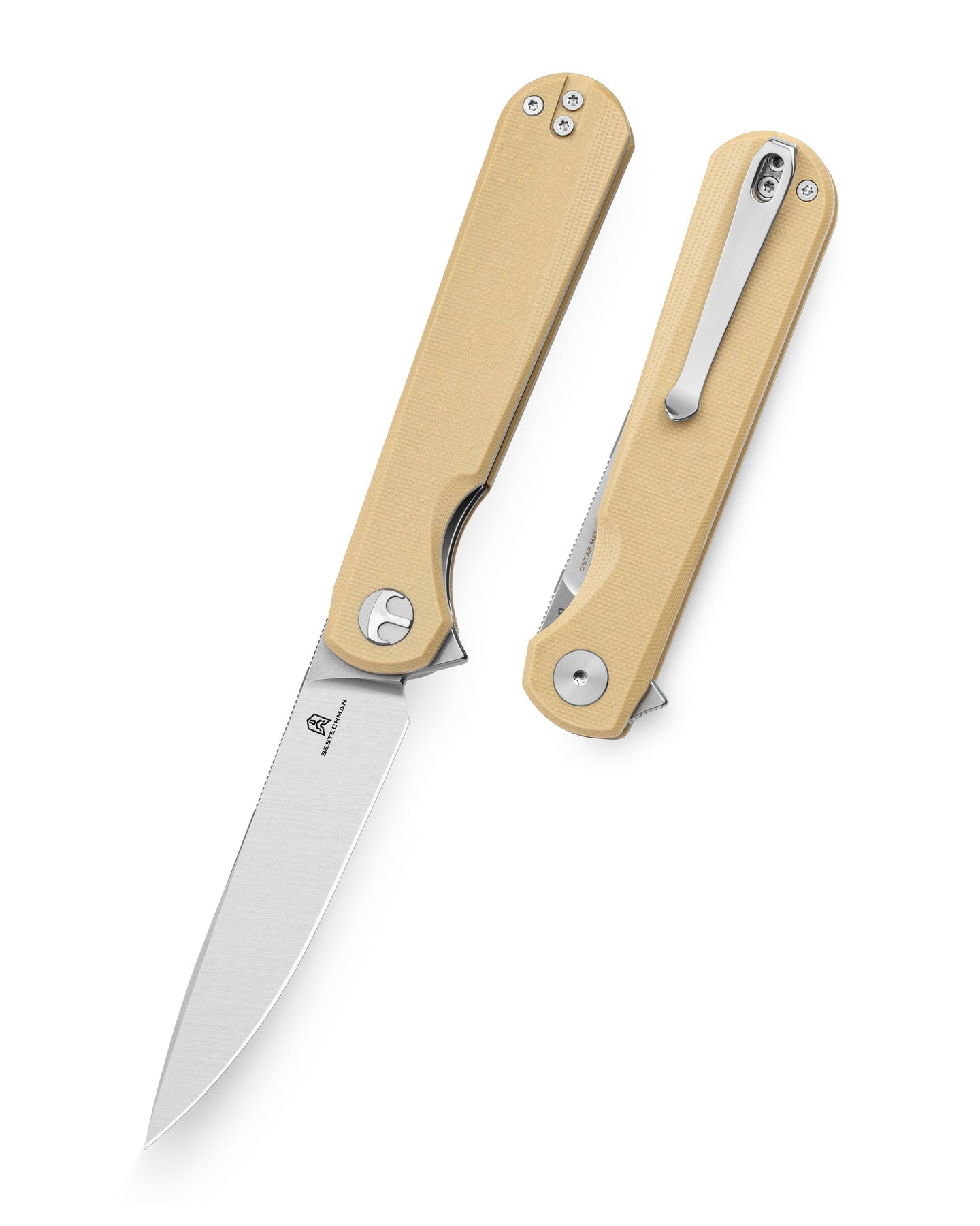 Bestechman Flick BMK13C D2 Steel Blade G10 Handle Liner Lock Folding Knife