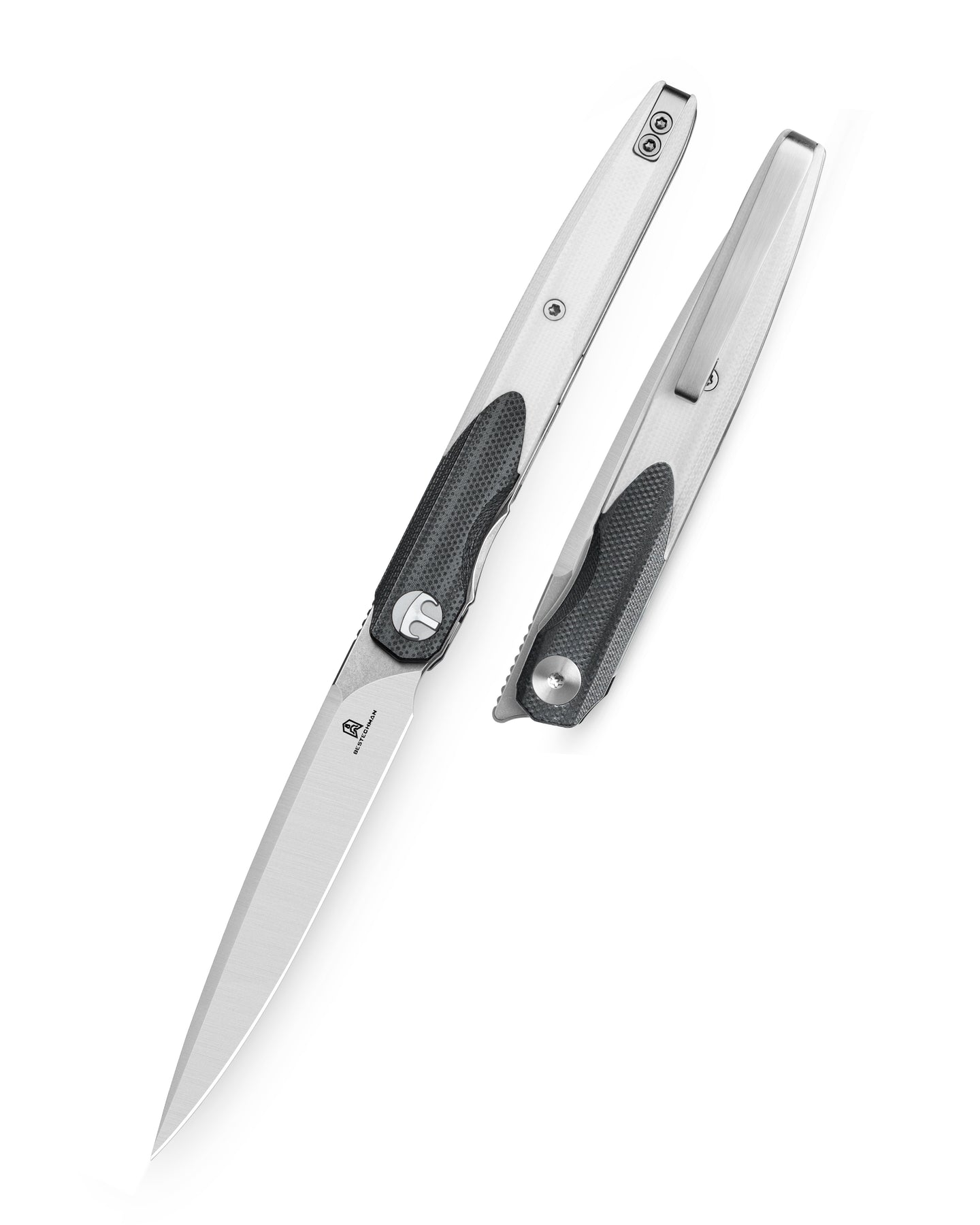 Bestechman Lanza BMK14A 14C28N Steel Blade G10 Handle Liner Lock Folding Knife
