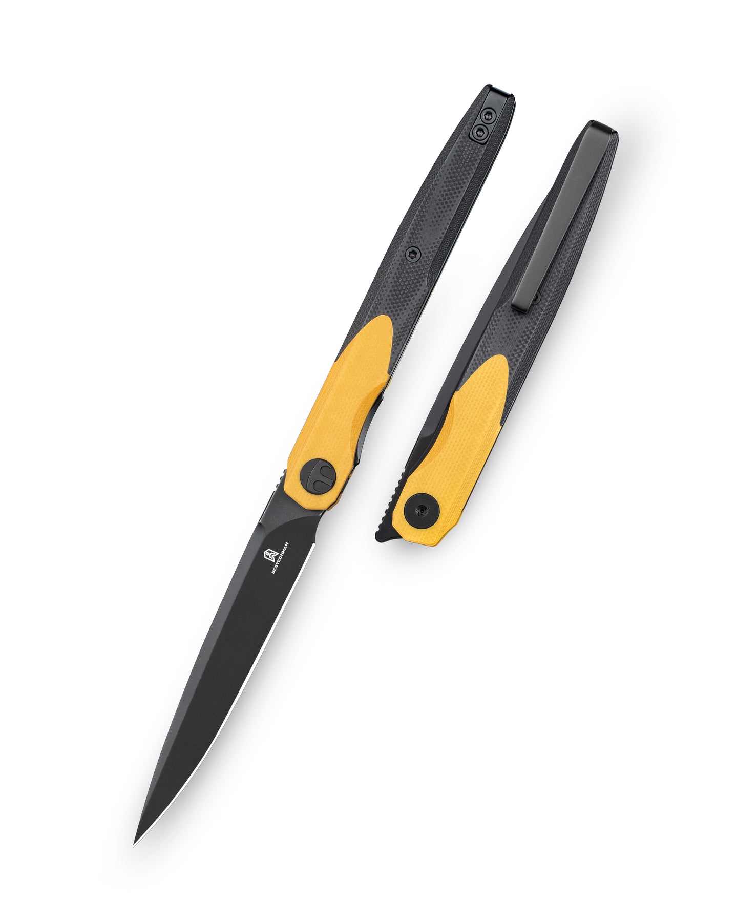 Bestechman Lanza BMK14F 14C28N Steel Blade G10 Handle Liner Lock Folding Knife