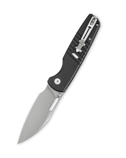 Bestechman Vector BMK15A D2 Steel Blade Aluminum Handle Button Lock Folding Knife