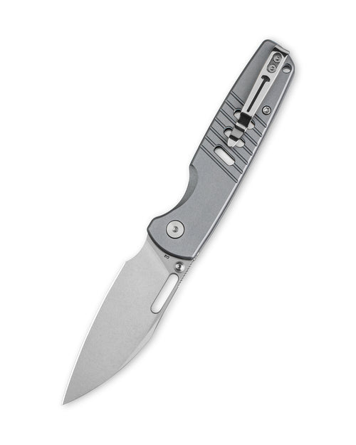 Bestechman Vector BMK15B D2 Steel Blade Aluminum Handle Button Lock Folding Knife