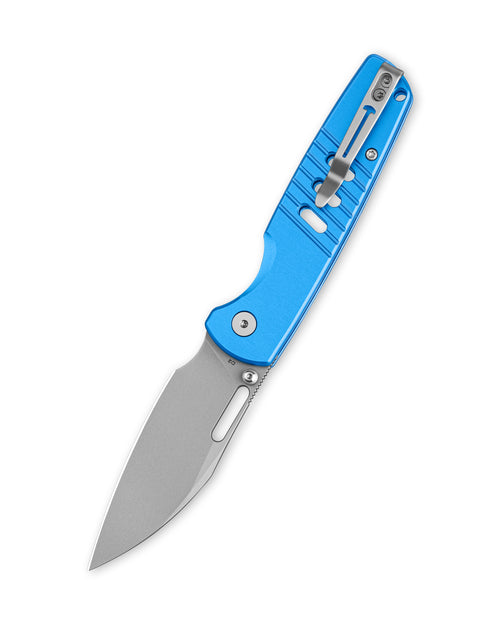 Bestechman Vector BMK15D D2 Steel Blade Aluminum Handle Button Lock Folding Knife