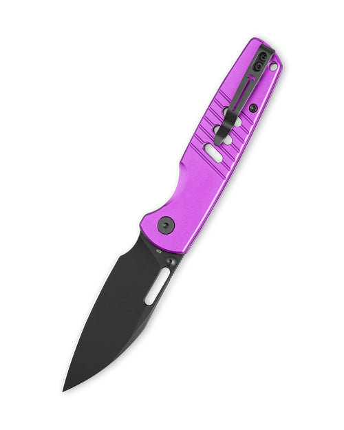 Bestechman Vector BMK15F D2 Steel Blade Aluminum Handle Button Lock Folding Knife