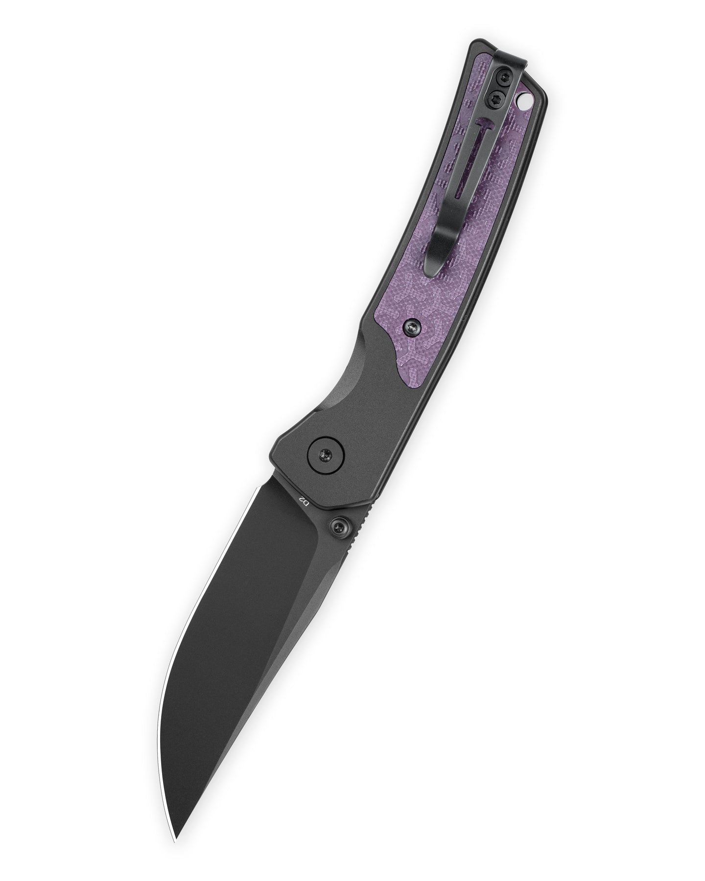 Bestechman Icebreaker BMK16C D2 Blade Aluminum Handle Button Lock Folding Knife