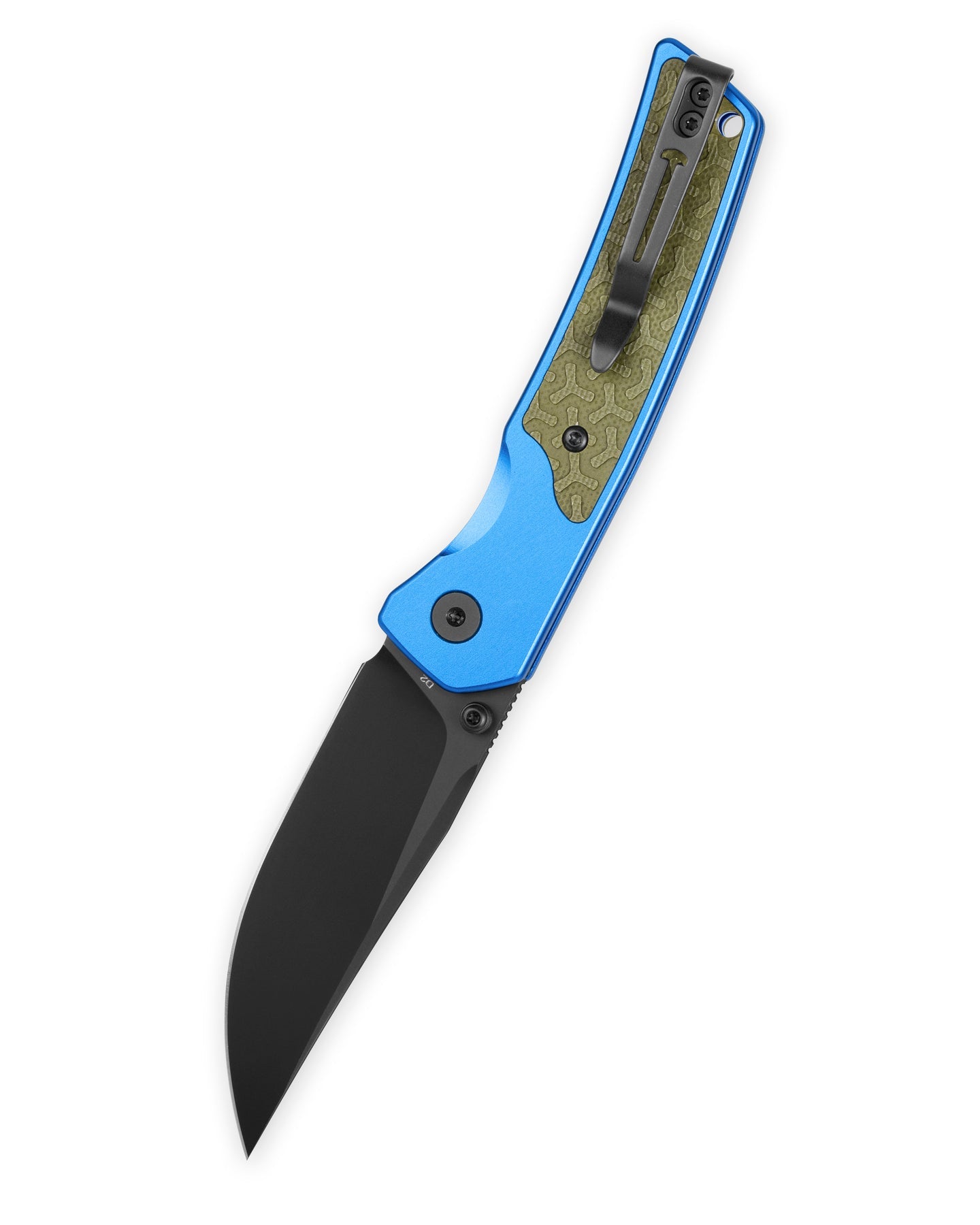 Bestechman Icebreaker BMK16E D2 Blade Aluminum Handle Button Lock Folding Knife