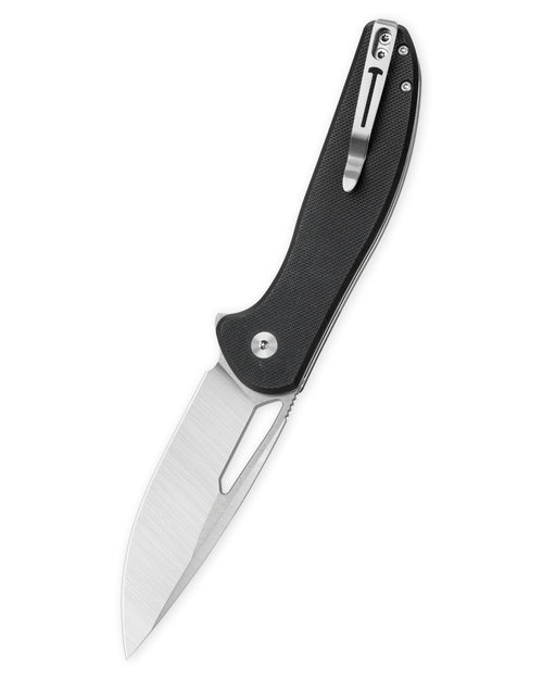 Bestechman Whalefin BMK18A D2 Blade G10 Handle Button Lock Folding Knife