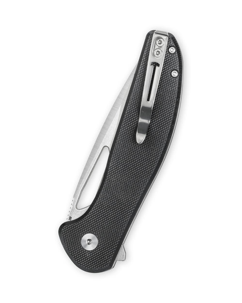 Bestechman Whalefin BMK18A D2 Blade G10 Handle Button Lock Folding Knife
