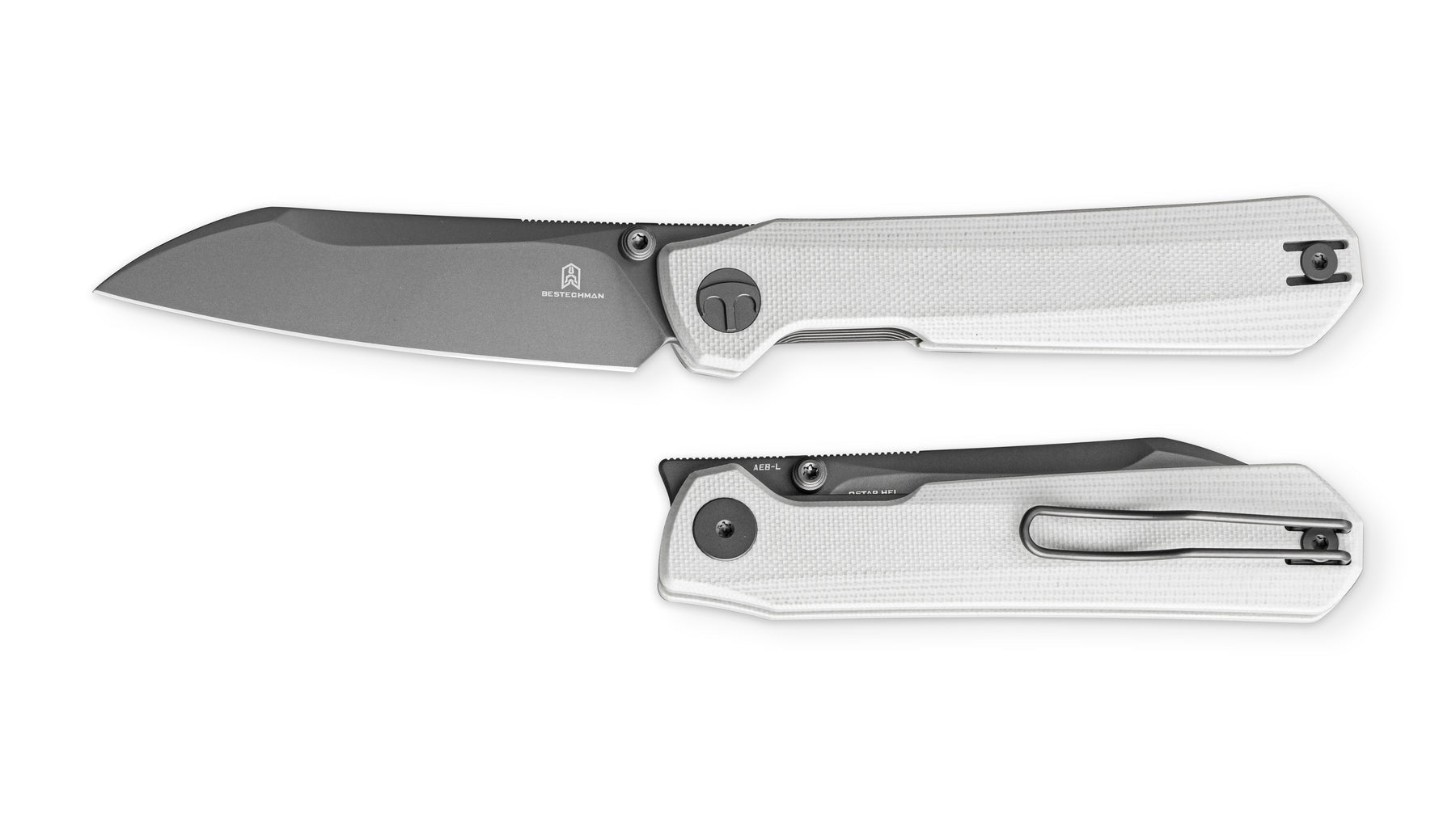 Bestechman Curvee BMK20D AEB-L Blade G10 Handle Liner Lock Folding Knife