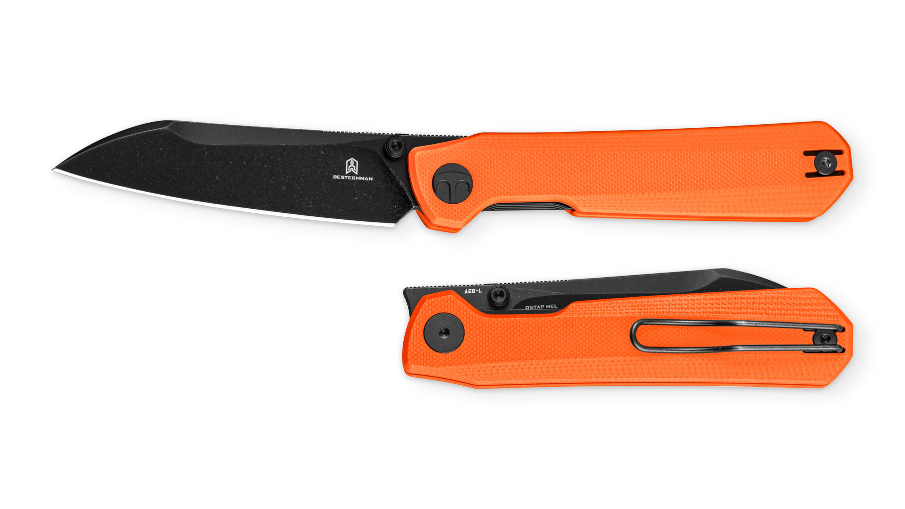 Bestechman Curvee BMK20F AEB-L Blade G10 Handle Liner Lock Folding Knife
