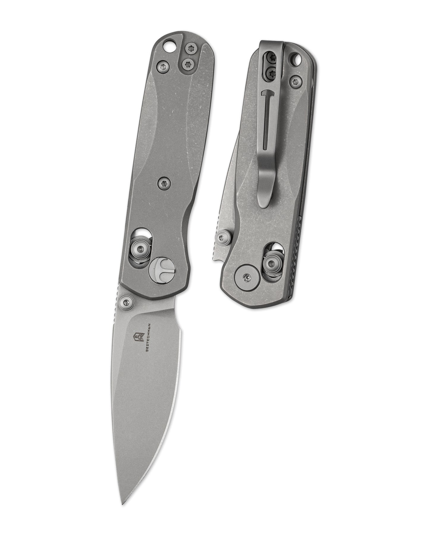 Bestechman Sprite BMK21D M390 Blade Titanium Handle Crossbar Lock Folding Knife