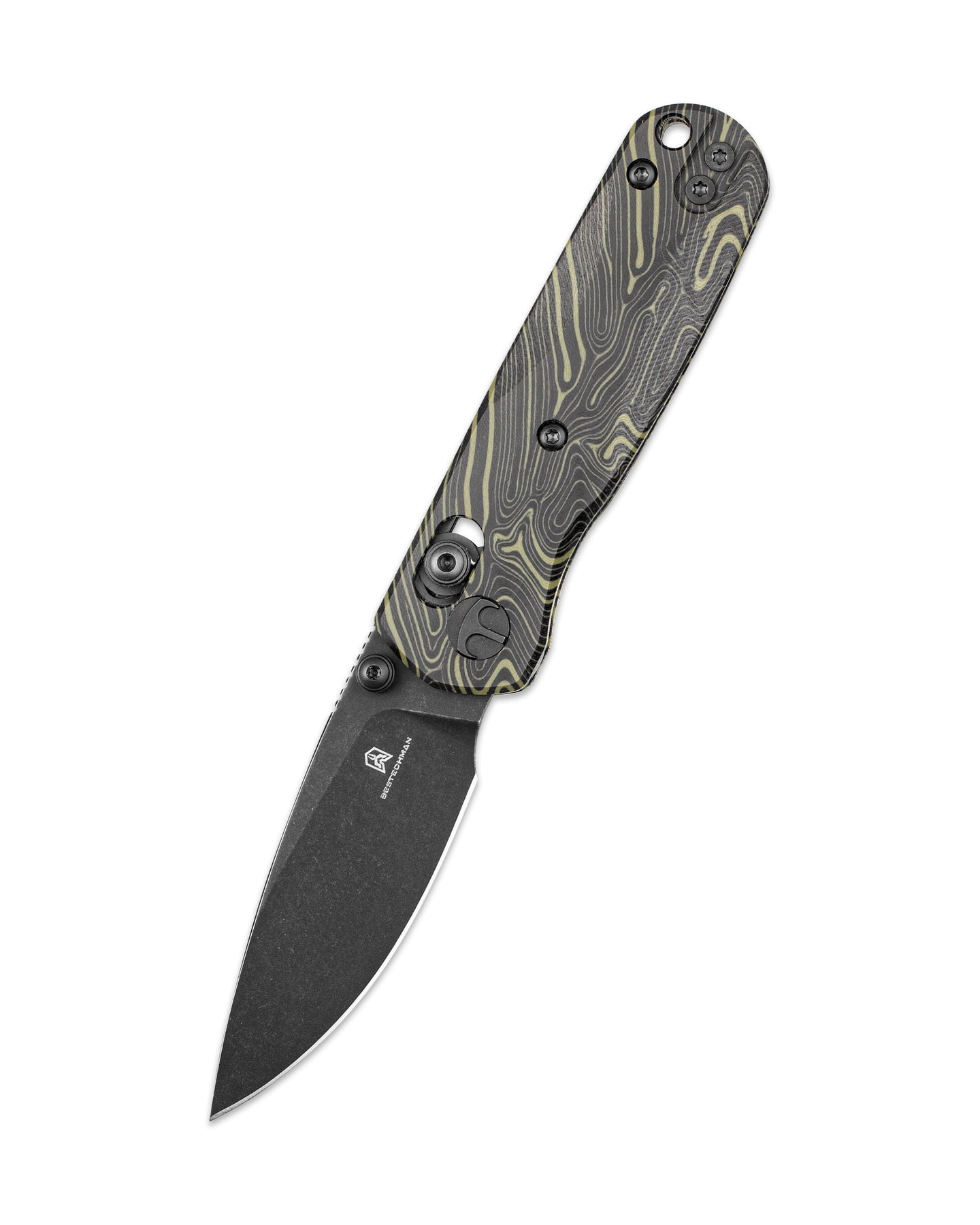 Bestechman Sprite BMK21F M390 Blade G10 Handle Crossbar Lock Folding Knife