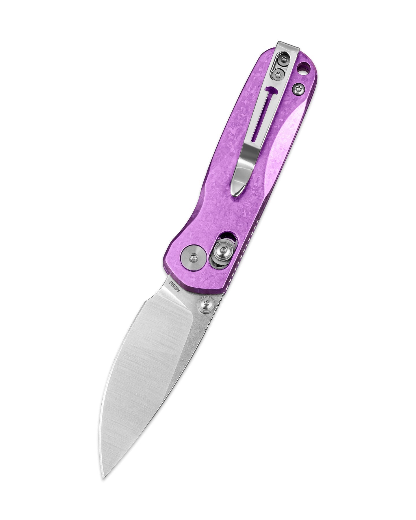 Bestechman Sprite BMK21H M390 Blade Crystallized Titanium Handle Crossbar Lock Folding Knife