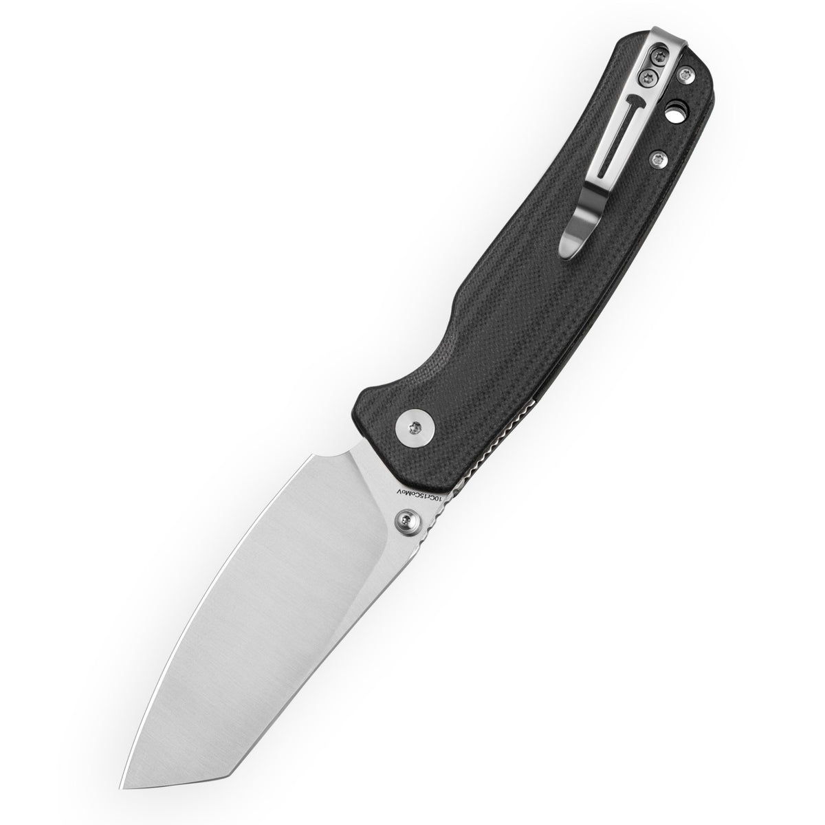 Bestechman Cicada's Wing-TL BMK24B 10Cr15CoMoV Blade Black G10 Handle Top Liner Lock Folding Knife
