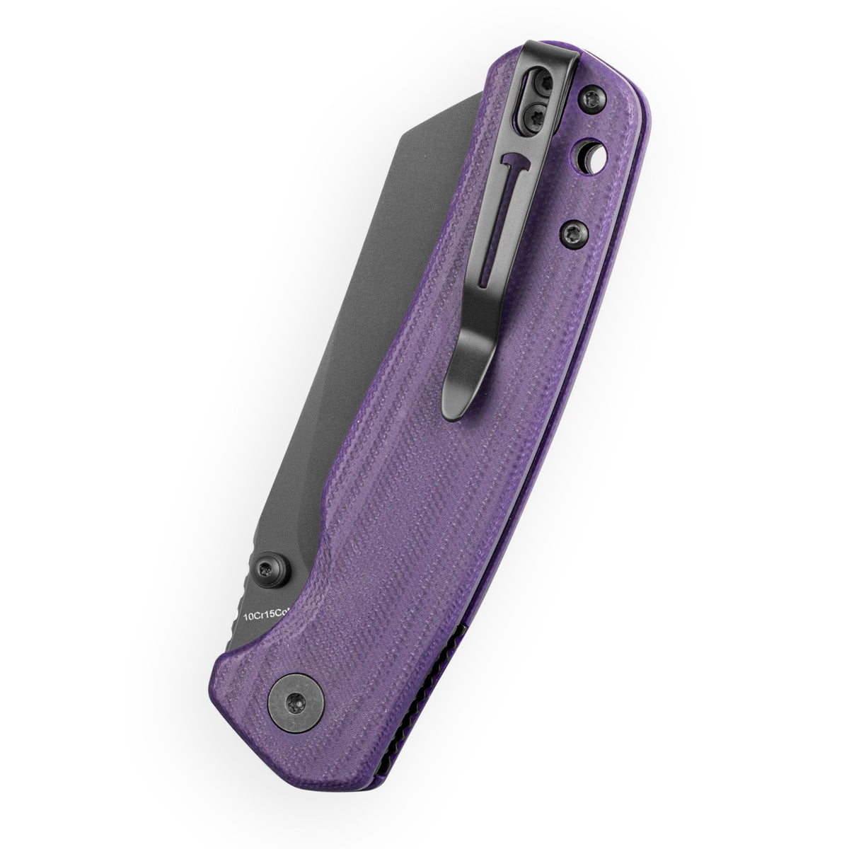 Bestechman Cicada's Wing-TL BMK24F 10Cr15CoMoV Blade Purple G10 Handle Top Liner Lock Folding Knife