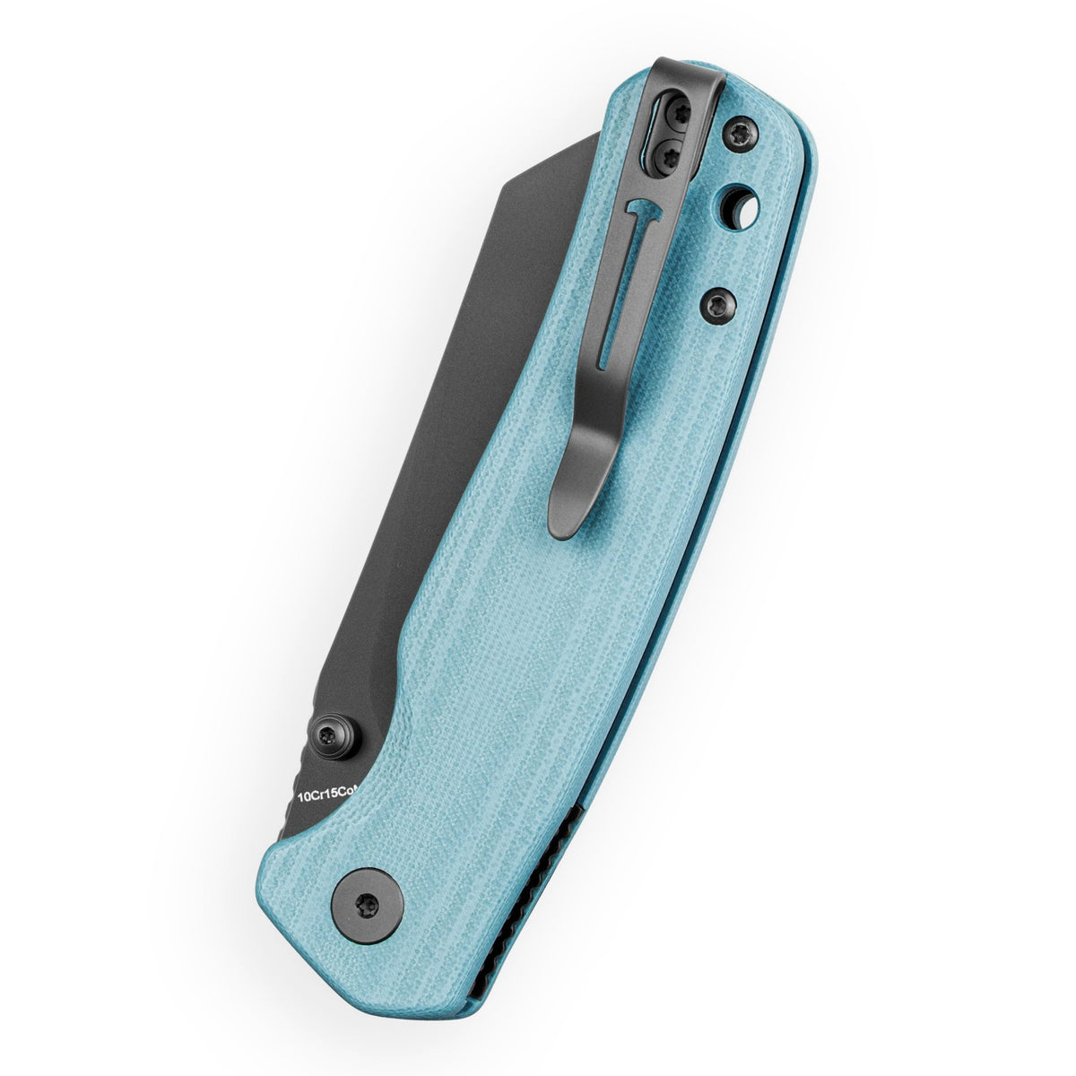 Bestechman Cicada's Wing-TL BMK24G 10Cr15CoMoV Blade Misty Blue G10 Handle Top Liner Lock Folding Knife