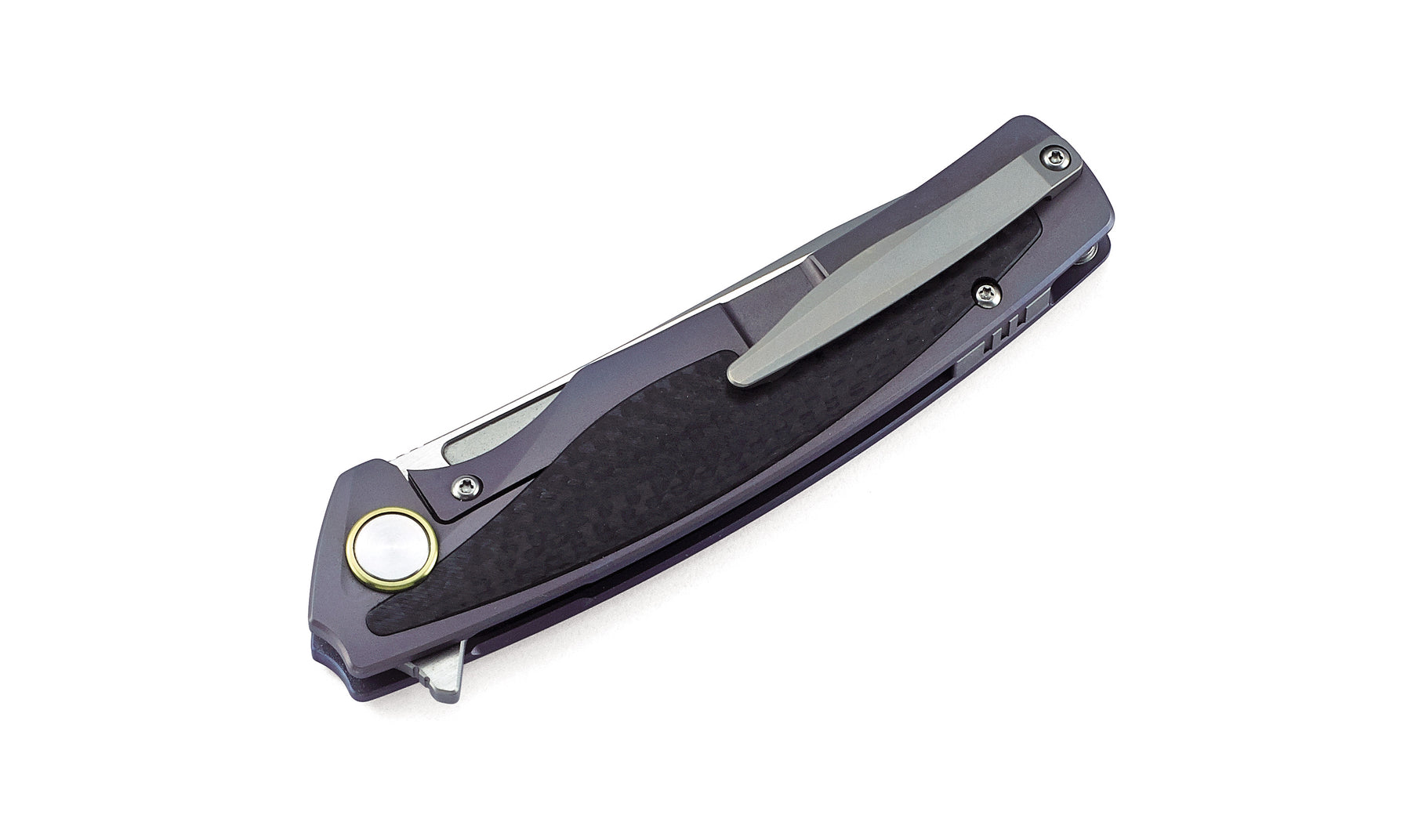 Bestech Predator BT1706A CPM-S35VN Blade Titanium+Carbon Fiber Inlayed Handle Frame Lock Folding Knife