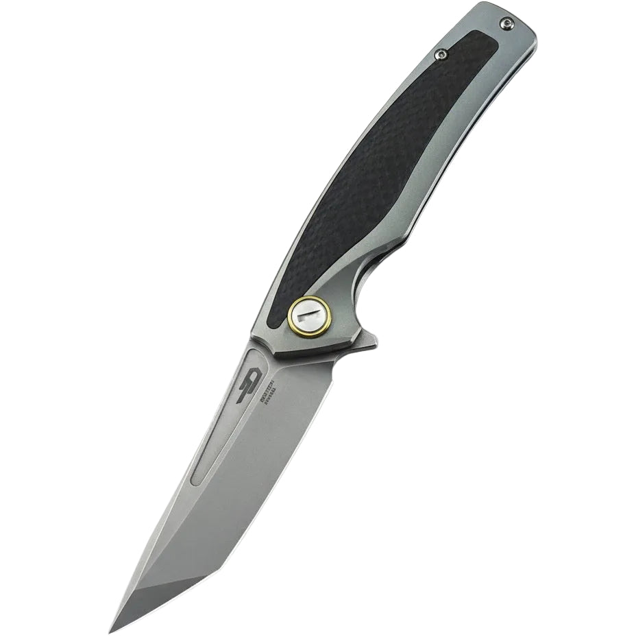 Bestech Predator BT1706B CPM-S35VN Blade Titanium+Carbon Fiber Inlayed Handle Frame Lock Folding Knife