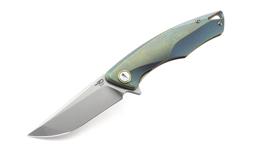 Bestech Dolphin BT1707A CPM-S35VN Blade Titanium Handle Frame Lock Folding Knife