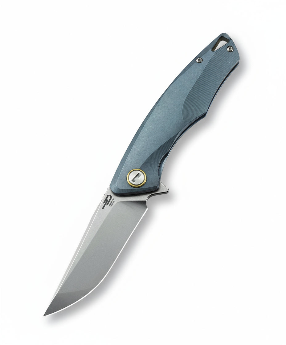 Bestech Dolphin BT1707B CPM-S35VN Blade Titanium Handle Frame Lock Folding Knife