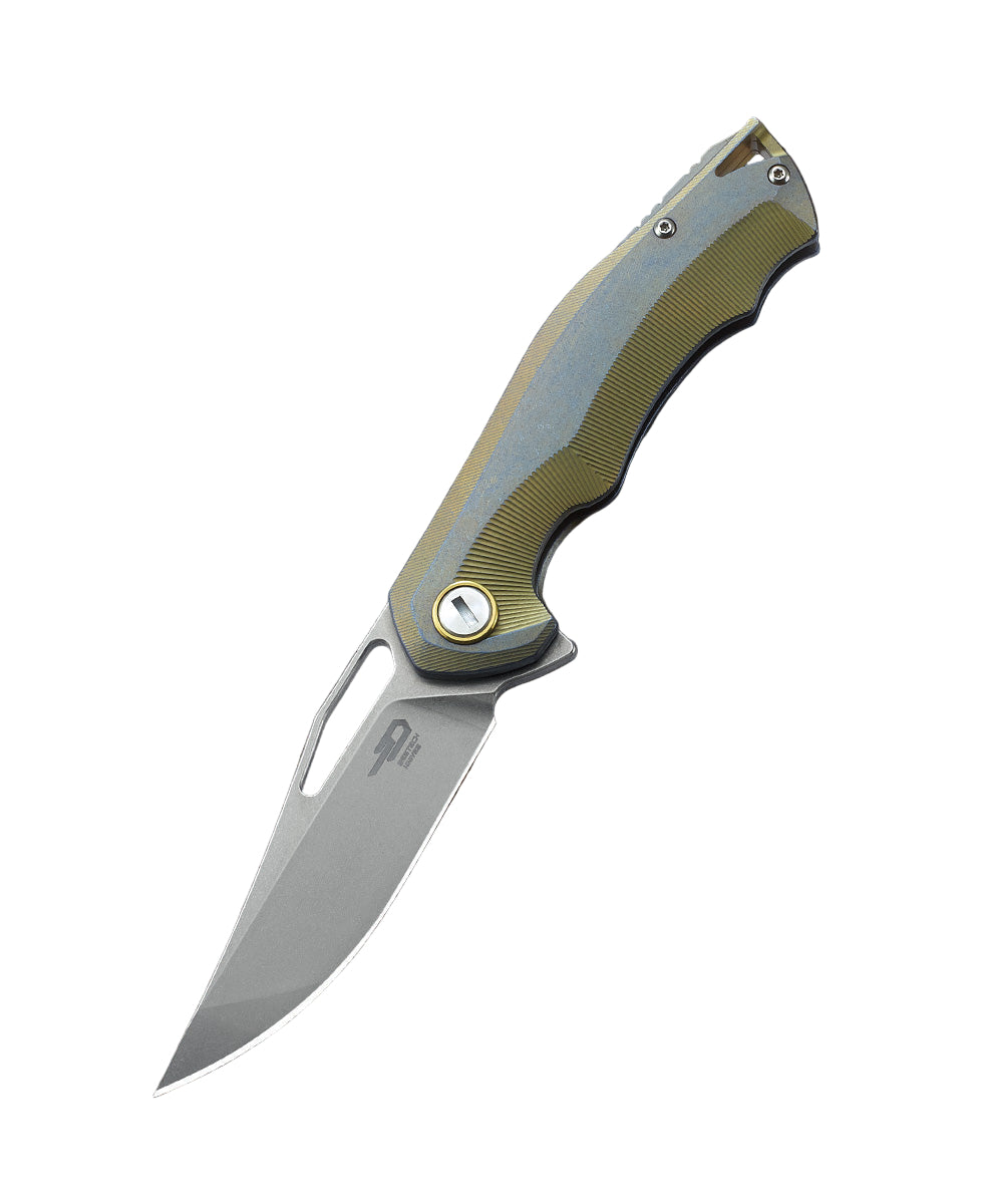 Bestech Tercel BT1708A CPM-S35VN Blade Titanium Handle Frame Lock Folding Knife