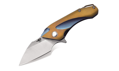 Bestech Goblin BT1711B CPM-S35VN Blade Titanium Handle Frame Lock Folding Knife