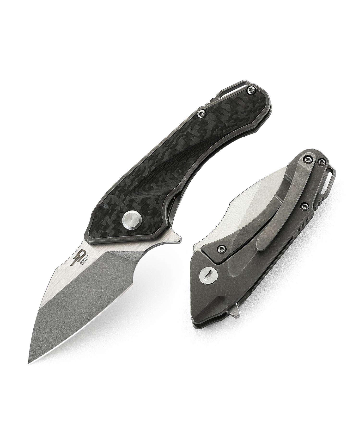 Bestech Goblin BT1711E CPM-S35VN Blade Titanium Handle Frame Lock Folding Knife
