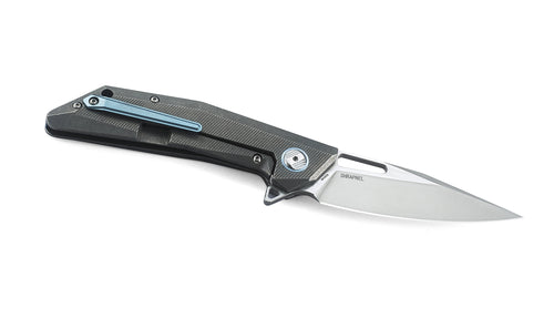 Bestech Shrapnel BT1802A CPM-S35VN Blade Titanium+Carbon Fiber Handle Frame Lock Folding Knife