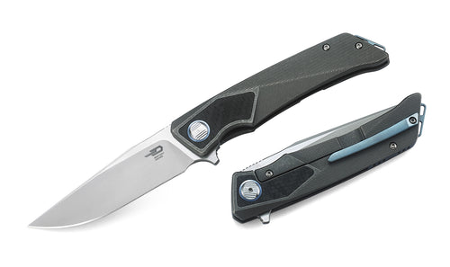 Bestech Sky Hawk BT1804A CPM-S35VN Blade Titanium+Carbon Fiber Handle Frame Lock Folding Knife