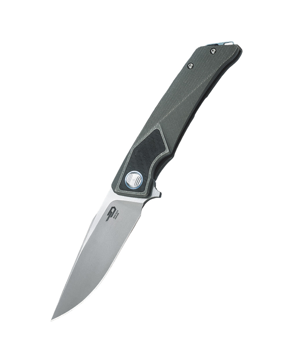 Bestech Sky Hawk BT1804A CPM-S35VN Blade Titanium+Carbon Fiber Handle Frame Lock Folding Knife