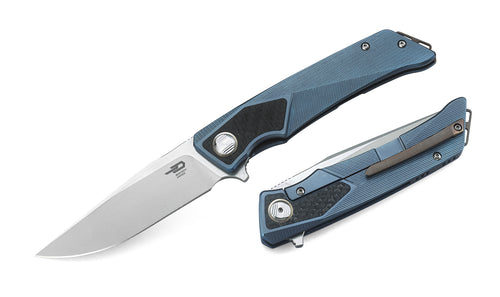Bestech Sky Hawk BT1804C CPM-S35VN Blade Titanium+Carbon Fiber Handle Frame Lock Folding Knife