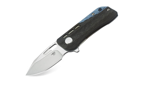 Bestech Engine BT1805A CPM-S35VN Blade Titanium+Carbon Fiber Handle Frame Lock Folding Knife