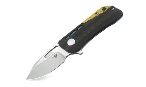 Bestech Engine BT1805B CPM-S35VN Blade Titanium+Carbon Fiber Handle Frame Lock Folding Knife