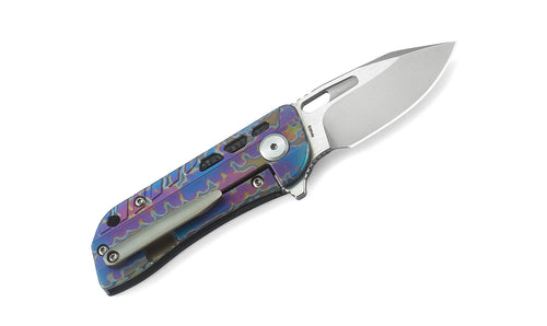 Bestech Engine BT1805D CPM-S35VN Blade Titanium+Carbon Fiber Handle Frame Lock Folding Knife