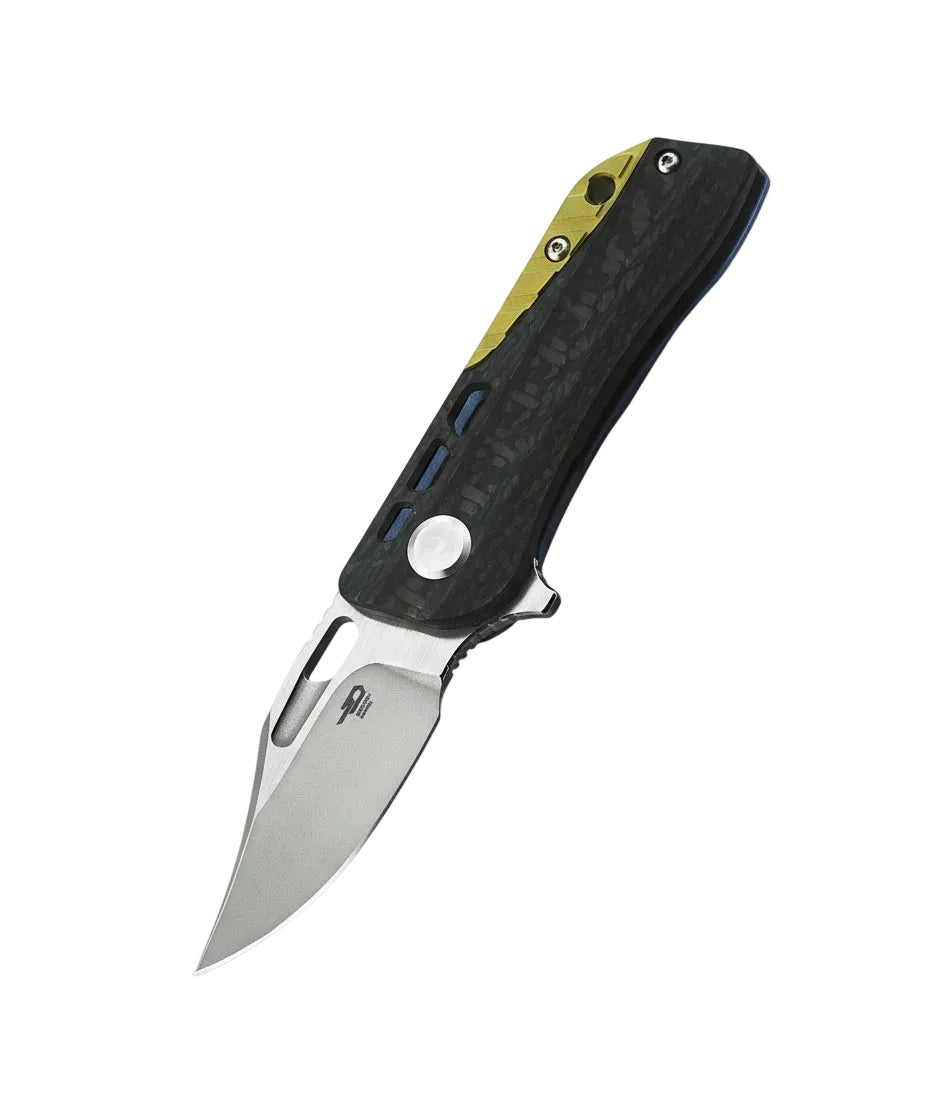 Bestech Engine BT1806B CPM-S35VN Blade Titanium+Carbon Fiber Handle Frame Lock Folding Knife