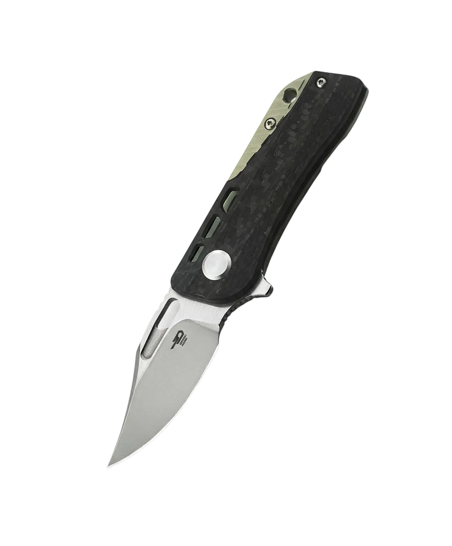 Bestech Engine BT1806C CPM-S35VN Blade Titanium+Carbon Fiber Handle Frame Lock Folding Knife