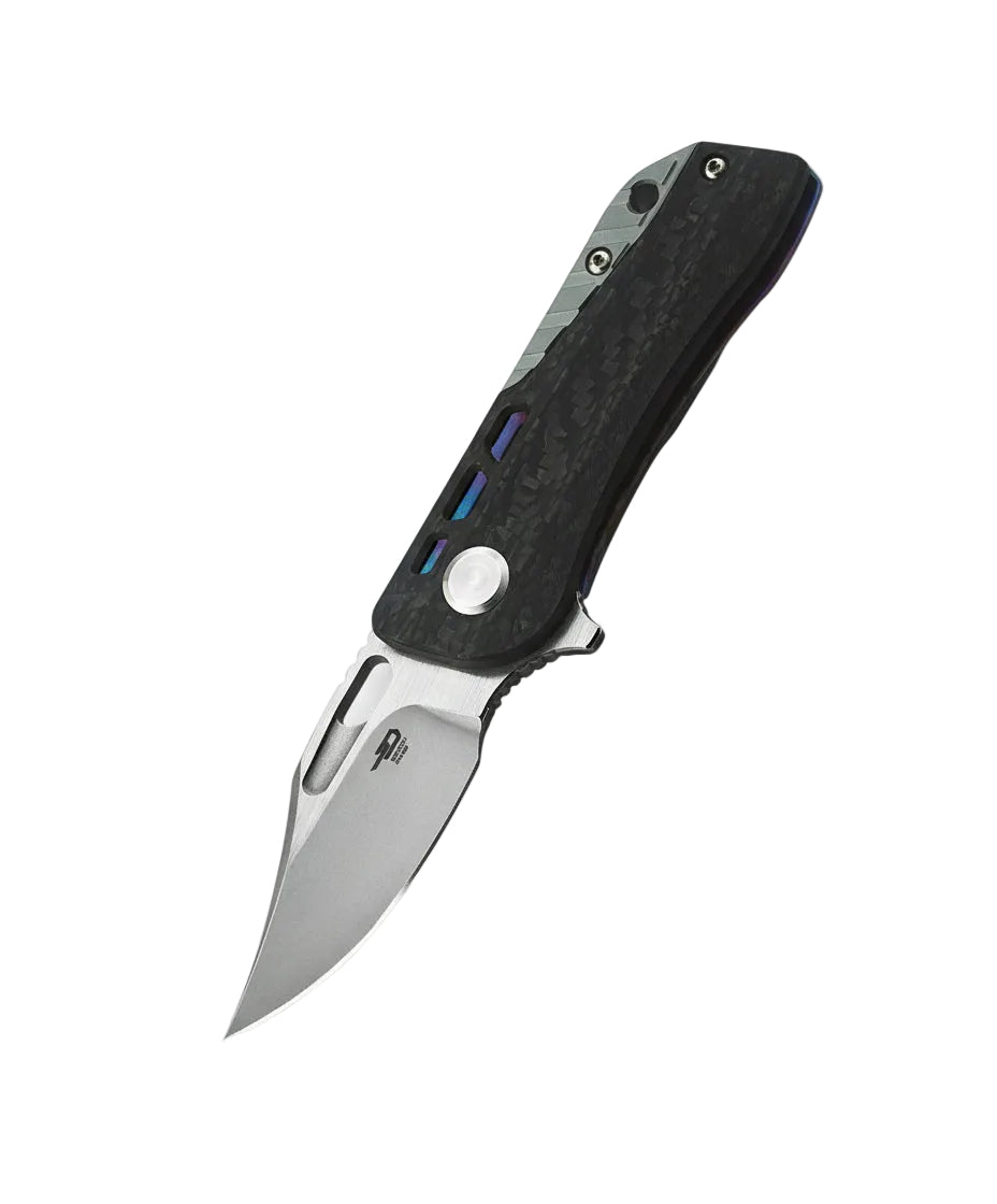 Bestech Engine BT1806D CPM-S35VN Blade Titanium+Carbon Fiber Handle Frame Lock Folding Knife
