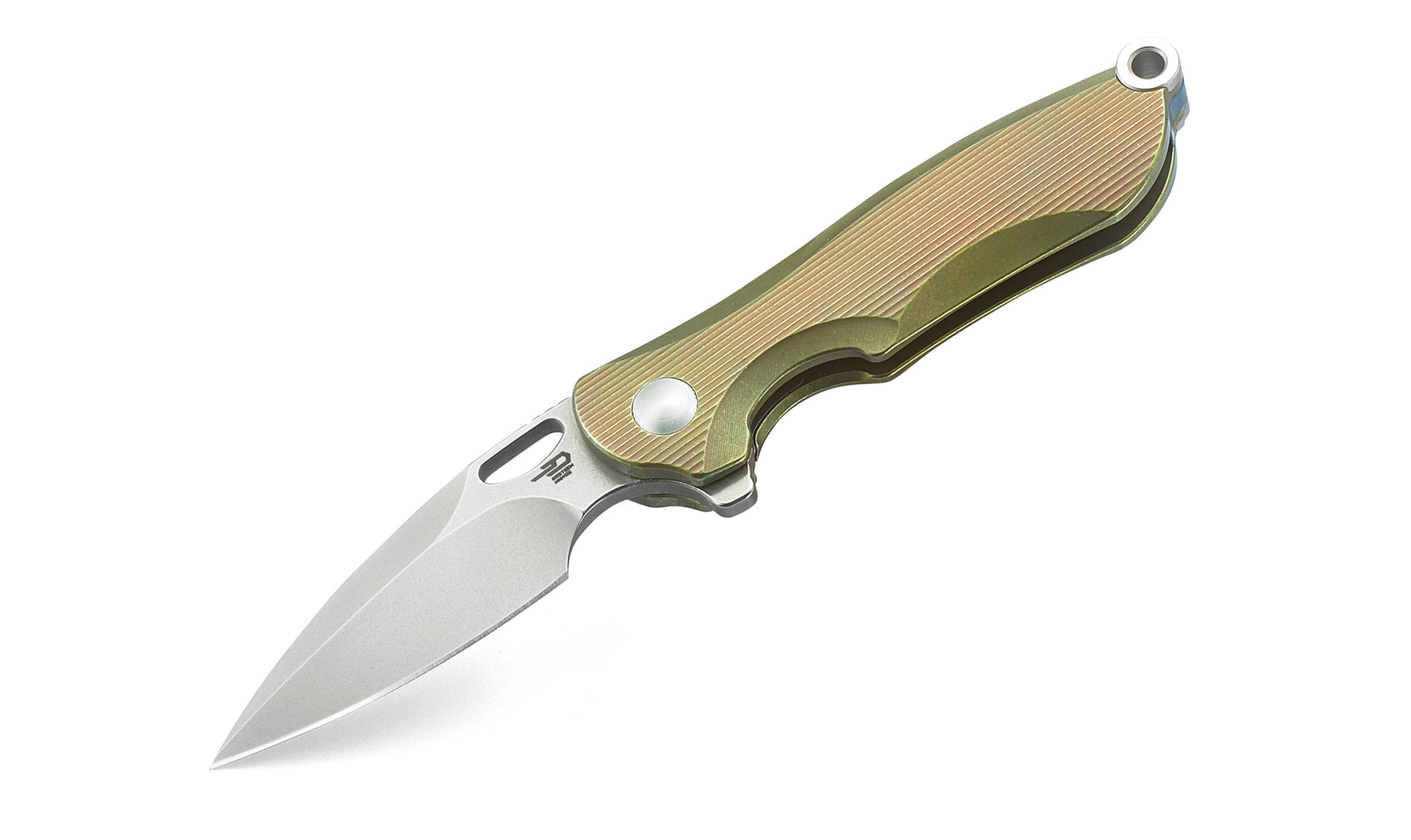 Bestech Parrot BT1807B CPM-S35VN Blade Titanium Handle Frame Lock Folding Knife