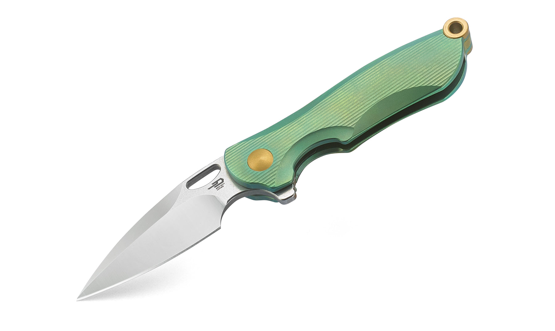 Bestech Parrot BT1807C CPM-S35VN Blade Titanium Handle Frame Lock Folding Knife