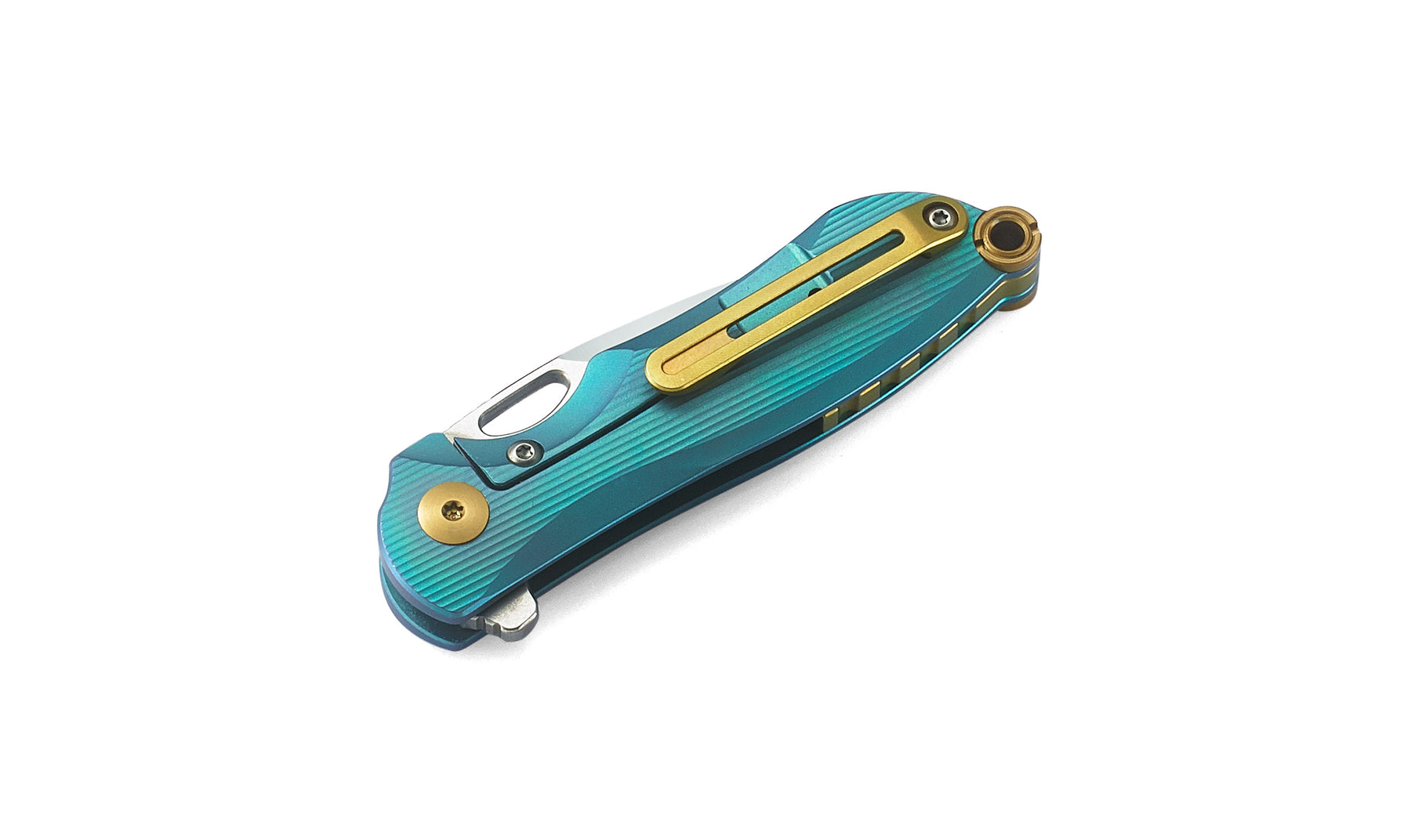 Bestech Parrot BT1807D CPM-S35VN Blade Titanium Handle Frame Lock Folding Knife