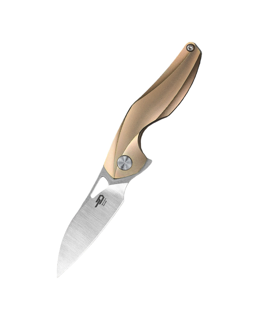 Bestech The Reticulan BT1810D CPM-S35VN Blade Titanium Handle Frame Lock Folding Knife