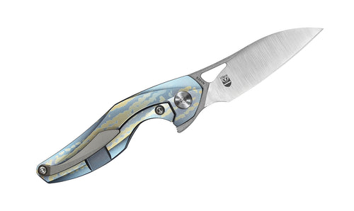 Bestech The Reticulan BT1810F CPM-S35VN Blade Titanium Handle Frame Lock Folding Knife
