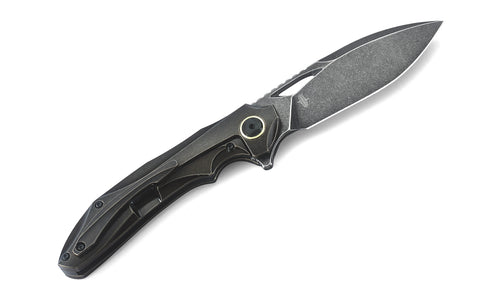 Bestech Eskra BT1813A M390 Blade Titanium Handle Frame Lock Folding Knife
