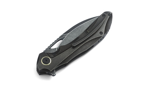 Bestech Eskra BT1813A M390 Blade Titanium Handle Frame Lock Folding Knife