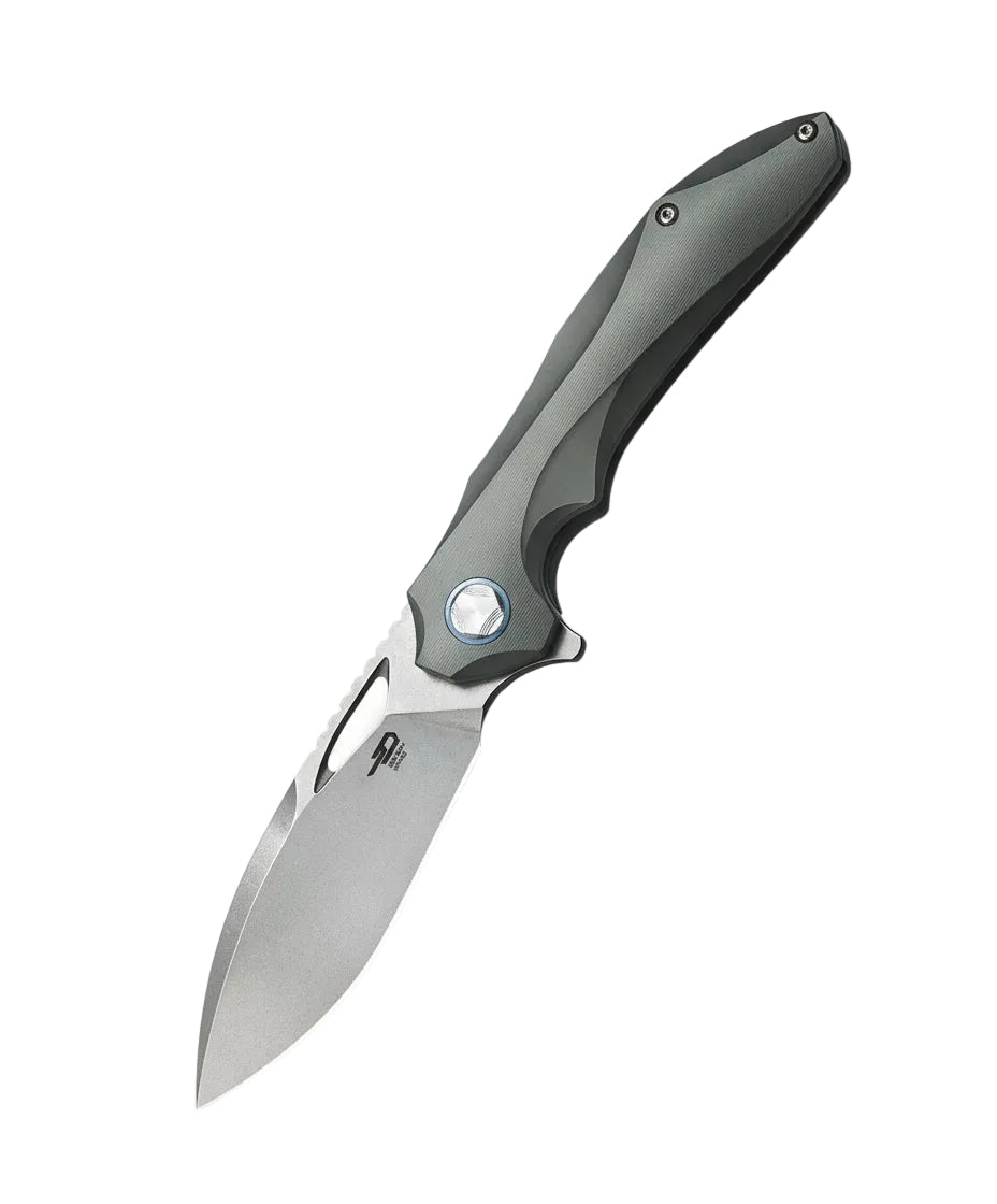 Bestech Eskra BT1813C M390 Blade Titanium Handle Frame Lock Folding Knife