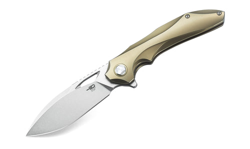 Bestech Eskra BT1813D M390 Blade Titanium Handle Frame Lock Folding Knife