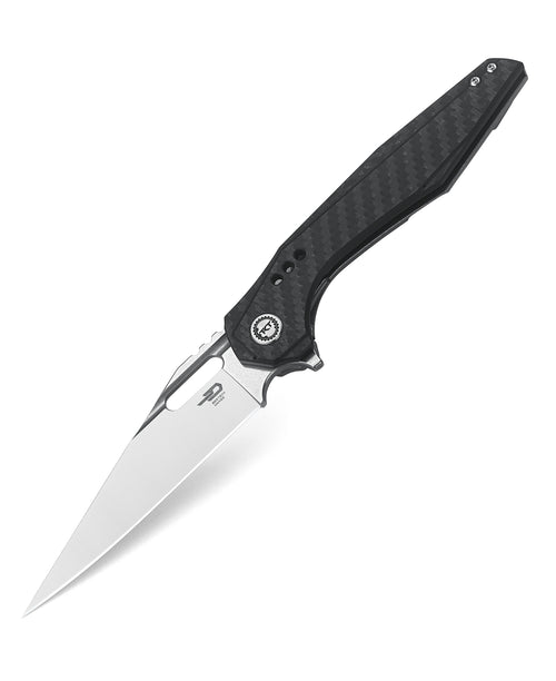 Bestech Malware BT1902C CPM-S35VN Blade Titanium +Carbon Fiber Handle Frame Lock Folding Knife