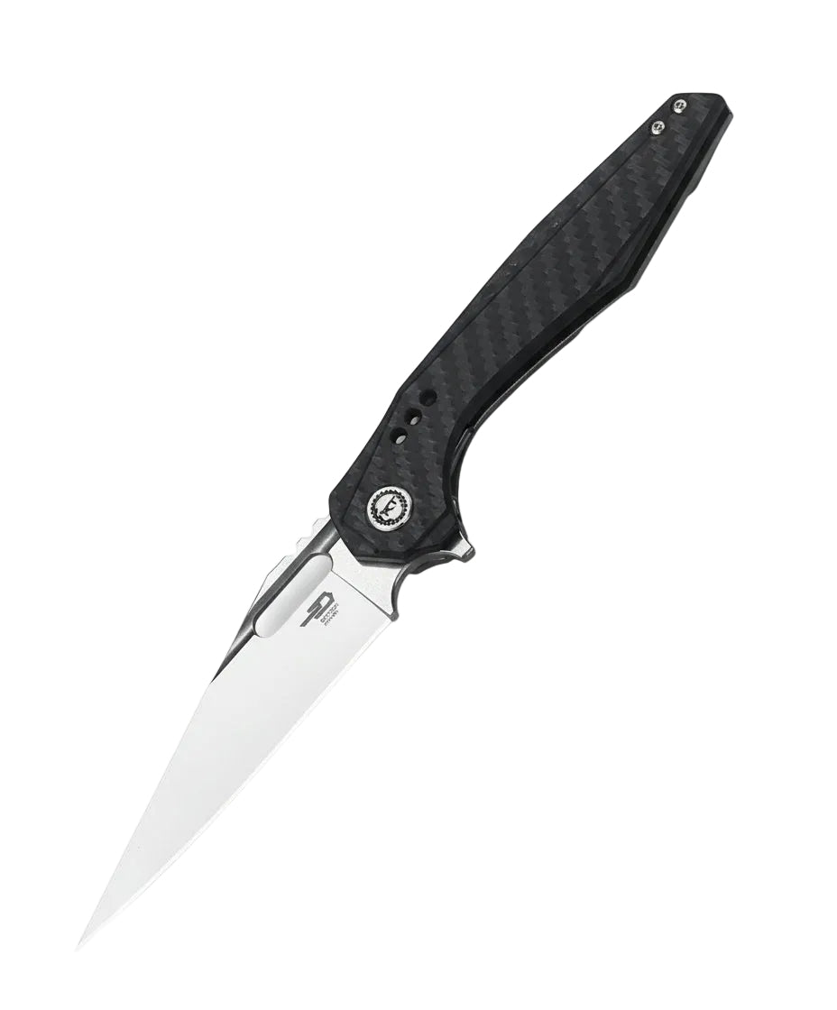 Bestech Malware BT1902C CPM-S35VN Blade Titanium +Carbon Fiber Handle Frame Lock Folding Knife
