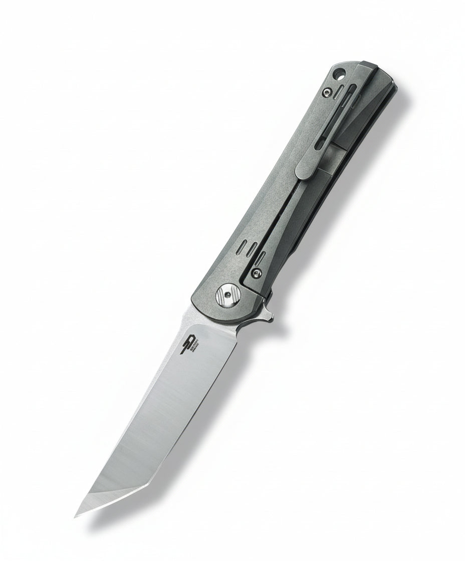 Bestech Kendo BT1903A-L CPM-S35VN Blade Titanium Handle Frame Lock Folding Knife