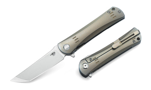 Bestech Kendo BT1903C CPM-S35VN Blade Titanium Handle Frame Lock Folding Knife
